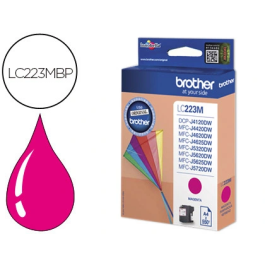 BROTHER LC-223M Cartucho de Tinta Magenta Original 550 Páginas A4 Precio: 16.50000044. SKU: B1AGNTHJLX