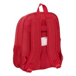 Safta Mochila Infantil Adaptable a Carro Resistente al Agua Sevilla FC 28x34x10 cm