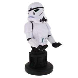 Cable Guy Soporte Figura Stormtrooper Star Wars 21cm para Mandos y Teléfonos PlayStation 5, Xbox Series S/X, iPhone