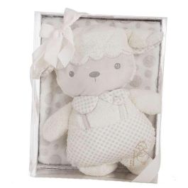 Creaciones Llopis Caja Regalo Manta Beige + Ovejita 33 cm Precio: 13.50000025. SKU: B1HLTX8B63