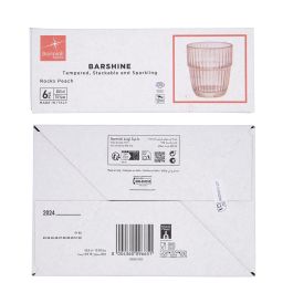 Cajas 6 Vasos Bajos Vidrio Barshine Bormioli Rocco 30 cL Cajas 6 Vasos Bajos Vidrio Barshine Bormioli Rocco 30 cL