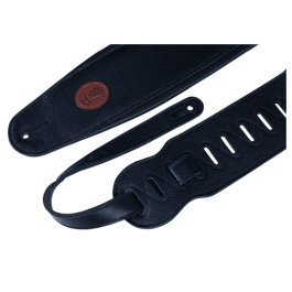 Levy's Correa Signature Legacy Series 4 1/2" - Cuero Suave Negro