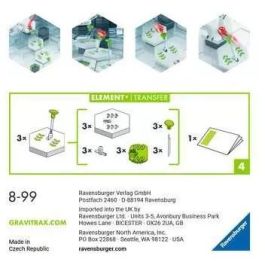 Ravensburger 22422 GraviTrax Extensión Transfer Pista de Canicas Multicolor Edad 8-99 años