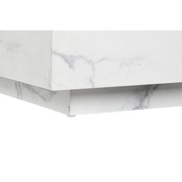 Mesa Centro Moderno DKD Home Decor Blanco 90 x 35 x 90 cm