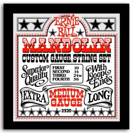 ERNIEBALL Set Cuerdas Mandolina Medium 10-14-24W-36