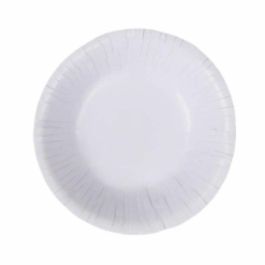 Set de Platos Algon Desechables Blanco Cartón 450 ml (24 Unidades)