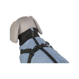 Abrigo para Perro Trixie Azul Gris S