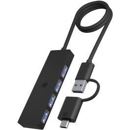 ICY BOX IB-HUB1424-C3 HUB USB-C a 4 Puertos USB 3.2 Precio: 21.99000034. SKU: B1JG6EC54C