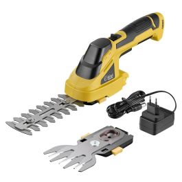 Recortadora de setos y césped inalámbrica Kiwi 7,2V 1100Rpm (4 Unidades) Recortadora de setos y césped inalámbrica Kiwi 7,2V 1100Rpm (4 Unidades)
