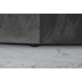 DKD Home Decor Descalzadora Scandi Gris Poliéster MDF 53 x 46.5 x 125 cm