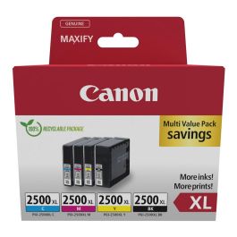 CANON Pack 4 Cartuchos PGI-2500XL Maxify iB4050 MB5050 MB5350 Alta capacidad Pack-4 colores ECOPACK Precio: 94.50000054. SKU: B15RGXTWVC