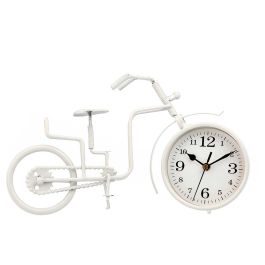 Reloj Forja Bicicleta Blanco 21Cm Giftdecor (4 Unidades) Precio: 73.68999946. SKU: B1G767R2Q8