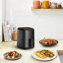 Tefal EY1458 Freidora de Aire Caliente Easy Fry 3L para 4 personas con 10 programas y Temporizador Digital