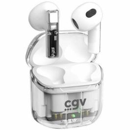 Auriculares inalámbricos Bluetooth - CGV - URBAN GHOST (Blanco) - Batería de 30h - Control táctil - TWS Precio: 42.78999956. SKU: B1JCRV23CC