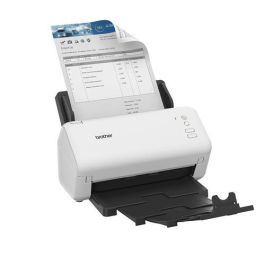 Brother Escáner de Sobremesa ADS4100, Doble Cara, USB, 35 ppm Monocromo/Color, Resolución 600x600 ppp Precio: 328.49999963. SKU: S0233812