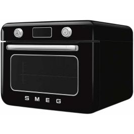 Smeg COF01BLEU Horno Multifunción de Sobremesa Estilo Años 50 con Tecnología Galileo Negro