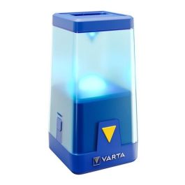 Varta Linterna de Camping L20 17666101111 LED Exterior, Lámpara Portátil Resistente al Agua IPX4, Modos de Color
