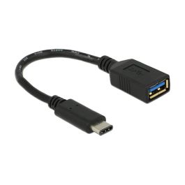 DeLOCK Adaptador USB-C a USB 3.1 ST-BU Negro 0.15m