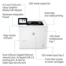 HP Impresora laser monocrono laserJet Enterprise M611dn