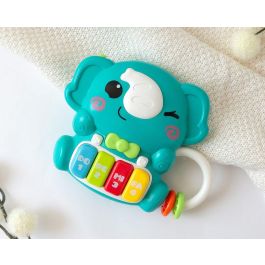 KioKids Juguete Interactivo Musical Elefante con Luces y Sonidos para Bebés +6 Meses, Desarrollo Coordinación Mano-Ojo Precio: 10.69000031. SKU: B12DXSRGXA