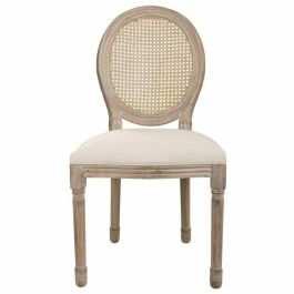 Silla de Comedor Alexandra House Living Beige 46 x 96 x 48 cm