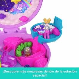 Polly Pocket JCB18 Juego de exploración espacial Juguete de viaje para niñas