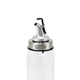 Aceitera de vidrio 500 ml con tapón Quttin - Inde (12 Unidades) Aceitera de vidrio 500 ml con tapón Quttin - Inde (12 Unidades)