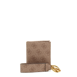 Conjunto, Guess, Vezzola, Cartera de tela, Llavero con logo 4G, GBOX SM BFLD CON CP&KRN, Beige, Para hombres Precio: 99.50000005. SKU: B1EAQ4VQSH