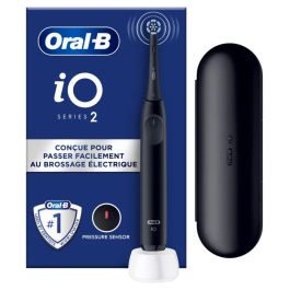 Oral-B Cepillo de dientes eléctrico iO2 Negro - 3 modos - Temporizador de 2 minutos - AAAPZ07396 Precio: 79.49999959. SKU: B1F9DLQ9D8