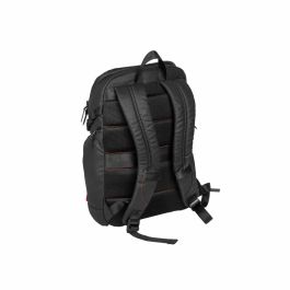 GENESIS Pallad 420 Mochila Gaming para Portátil 15.6" Negro - Protección Acolchada, Impermeable, Resistente a Desgarros