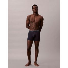 Bóxer de Hombre Calvin Klein Azul 3 Piezas L