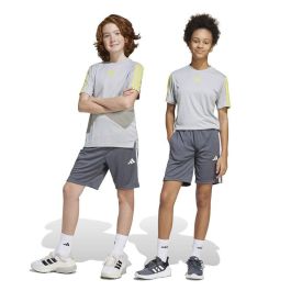Pantalones Cortos Deportivos para Niños Adidas Tr-Es 3Bandas Sh Gris oscuro M