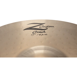 Zildjian 17" Crash Z Custom Plato de Batería Aleación B20 Bronze