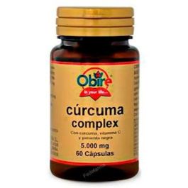 OBIRE Cúrcuma 5000 mg con Vitamina C y Pimienta Negra 60 Cápsulas para Sistema Inmune Precio: 10.7900001. SKU: B15KZCQ4X4
