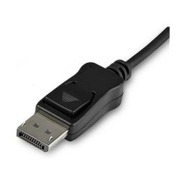 StarTech.com Cable Adaptador USB-C a DisplayPort 8K 30 Hz, 1m, Modelo CDP2DP141MB, HDR, DisplayPort 1.4, Thunderbolt 3, Compatible con HBR3