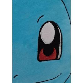 Pokemon POK3700891706698 Cojín Premium Squirtle de Microfibra Cuadrado - 40 cm