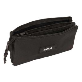Safta Portatodo Triple F.C.Barcelona Chica Negro 22x12x3 cm
