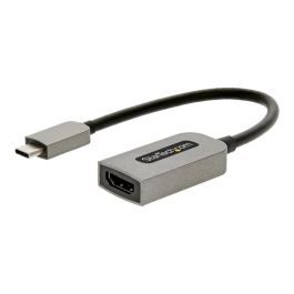 StarTech.com Adaptador USB-C a HDMI 4K 60Hz Ultra HD HDR10 con Audio 7.1 PCM - Conectividad Thunderbolt 3, Certificaciones FCC, RoHS, Gris Precio: 35.99000042. SKU: B17WHL7B2Z