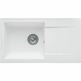 Stradour EINNA WHITE UNI - 17 Fregadero Integrado SMC 1 Recipiente Blanco 78x43.5cm Vaciado Manual Drenaje Cesta Sifón Precio: 109.59000008. SKU: B1DQ5MQGAG