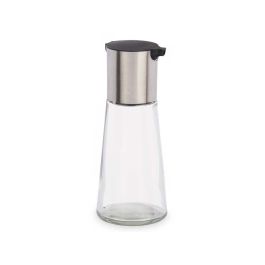 Vivalto Aceitera Antigoteo de Vidrio Transparente con Tapa, 230 ml - 7x17x7 cm (24 Unidades)