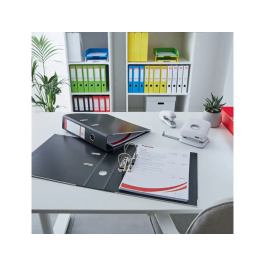 Esselte Archivador de Palanca N.1 Cartón Forrado DIN A4 Lomo 50 mm Color Negro