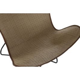 DKD Home Decor Silla Balines de Metal y Ratán Ancho 74 x Profundo 78 x Alto 92 cm DKD Home Decor Silla Balines de Metal y Ratán Ancho 74 x Profundo 78 x Alto 92 cm