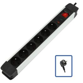 LOGON PROFESSIONAL 6-WAY POWER STRIP + SURGE PROTECT 6x16A - 3500W - 1,5M Precio: 18.49999976. SKU: B1H9DQ9N5Q