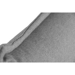 DKD Home Decor Cama Urban de Poliéster y Madera Gris Claro 150x200 (para colchón) 219x108x177 cm (cama)