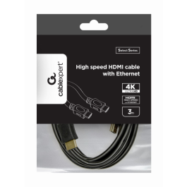 Gembird CC-HDMI4L-10 Cable HDMI 3m v1.4 4K 10 Gbit/s tipo A estándar Macho-Macho contactos chapados en oro Negro/Naranja Precio: 5.68999959. SKU: S5600021