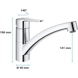 Grohe GRO4005176530616 Grifo Mezclador Monomando Alto Eco Grohe GRO4005176530616 Grifo Mezclador Monomando Alto Eco