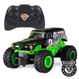 Spin Master 6044955 Monster Jam Grave Digger Coche Teledirigido RC Escala 1:24 Oficial +3 años