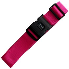 Jet Lag Correa de Seguridad para Maleta con Contraseña de 3 Dígitos y 140 cm de Longitud