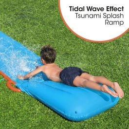 Bestway Pista Deslizante Tsunami Individual 488x82 cm +3 Años Jardin 52477 Bestway Pista Deslizante Tsunami Individual 488x82 cm +3 Años Jardin 52477
