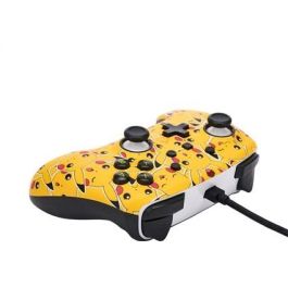 Power A Mando con Cable NSGP0083-01 Enhanced para Nintendo Switch Pikachu Sentimientos, Cable 3M